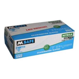 M-Safe Handschoen nitrile 4520 gepoederd