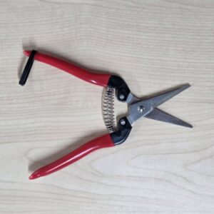 Fruitschaar ARS 300LR-DX 19 cm, recht, rood, RVS