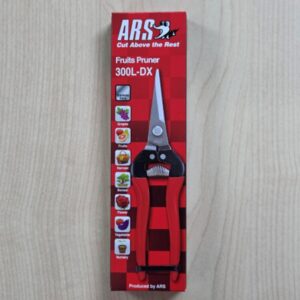 Fruitschaar ARS 300LR-DX 19 cm, recht, rood, RVS