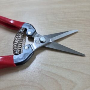 Fruitschaar ARS 300LR-DX 19 cm, recht, rood, RVS