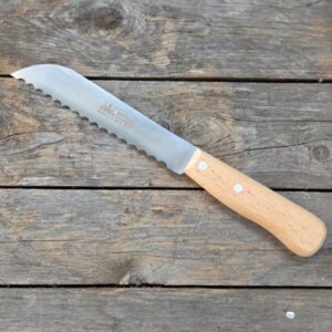 Mes 31cm, C60 staal, kartel, hout