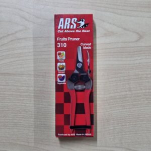 Fruitschaar ARS 310B gebogen 16 cm, rood