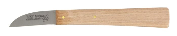 Mes hout, Solingen, blad 4 cm, totaal 14,5 cm