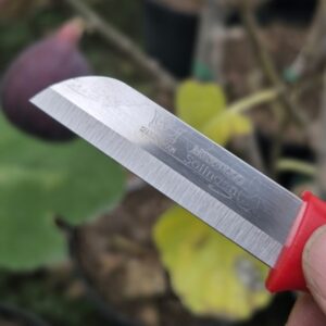 Bandstaal mes rood 65mm